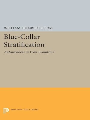 cover image of Blue-Collar Stratification